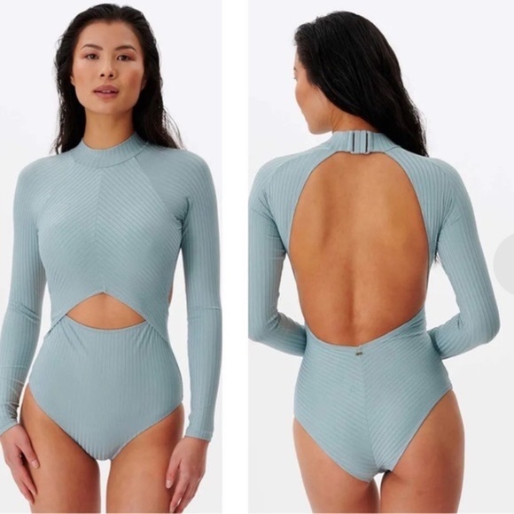 ☀️RIP CURL☀️ PREMIUM SURF GOOD LONG SLEEVE BODY-SWIMSUIT - Picture 4 of 13
